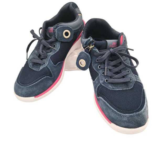 Friendly Shoes Excursion Navy Pink Women's Shoe Sz 10 - Picture 3 of 8